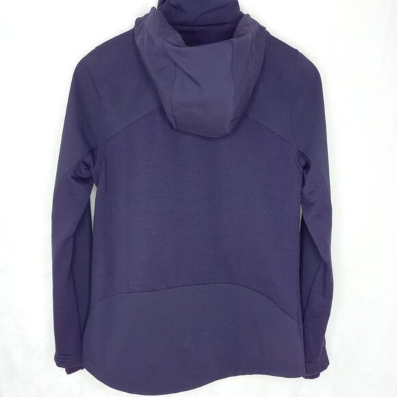 Icebreaker Merino Purple Zip Light Jacket (S) - Picture 2 of 12